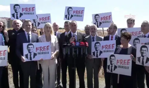 Avrupalı belediye başkanları Silivri'de:  İmamoğlu'na özgürlük