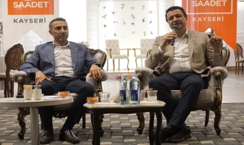 SP Başkanı Arıkan, Kayseri'de partilileriyle buluştu