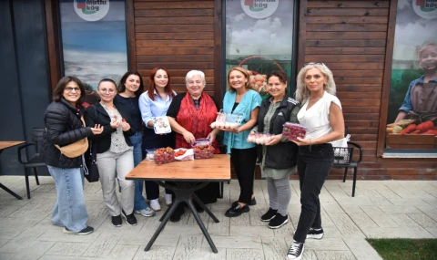 Ortahisar Belediyesi üreticinin yanında