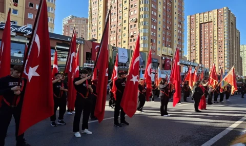 Cumhuriyet Bayramı Ataşehir'de de kutlandı