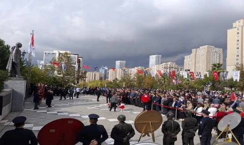 Cumhuriyet Bayramı kutlamaları Ataşehir'de de başladı