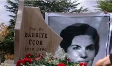 'Devrim şehidimiz Bahriye Üçok'un ardından...'