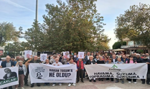 Hakan Tosun için Kazdağları’nda da ‘adalet’ istendi