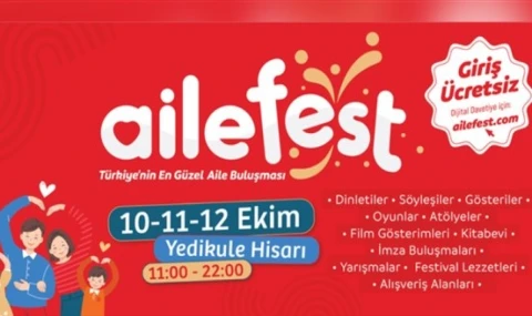 'Aile Festivali' yarın İstanbul'da başlıyor