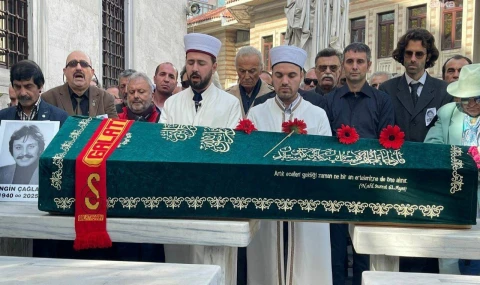 Sanatçı Engin Çağlar toprağa verildi