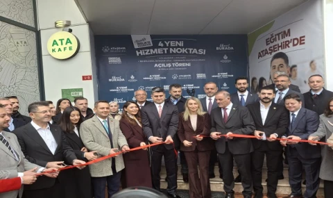 Ataşehir'e 4 hizmet birimi birden...