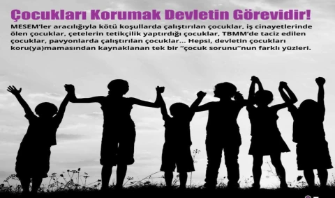 EŞİK anımsatıyor: Çocukları Korumak Devletin Görevidir