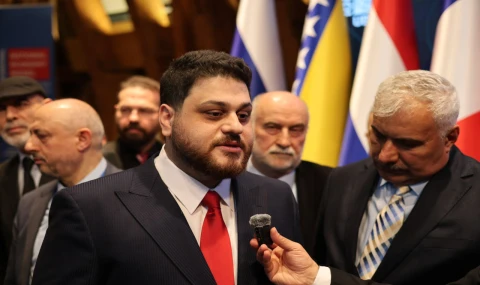 BTP Lideri Hüseyin Baş, Viyana’da düzenlenen 11. MEM Kongresi’nde konuştu