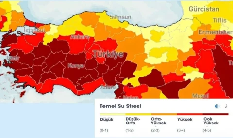 ÇEKÜL açıkladı: Su stresi çeken 39. ülkeyiz