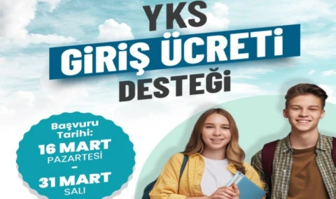 YKS ücretine Ataşehir Belediyesi'nden destek