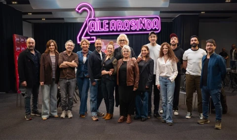 '2 AİLE ARASINDA”' FİLMİNİN OKUMA PROVASI YAPILDI