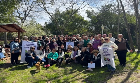 AtaşehirKent Konseyi Kadın Meclisi'nin 'Doğa Yürüyüşü'