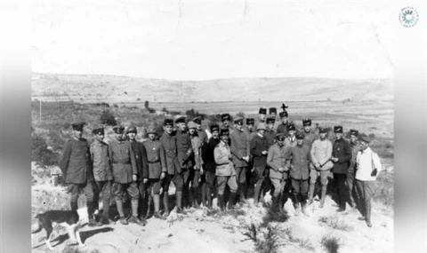 Çanakkale'de Leh askerleri