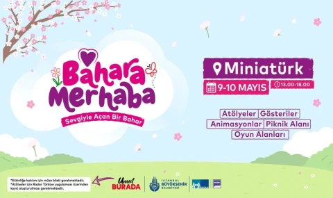 “Bahara Merhaba” Festivali Miniatürk’te!