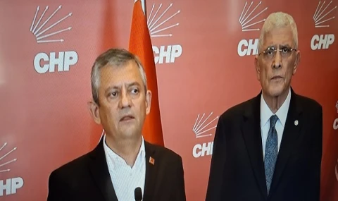 İYİ Parti Lideri Dervişoğlu Özgür Özel'i ziyaret etti