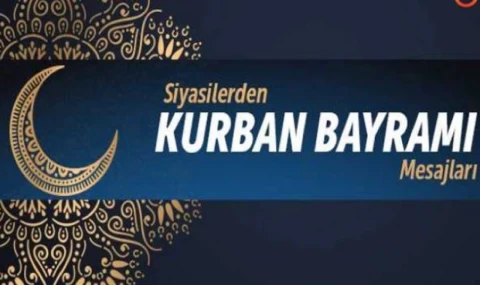 Kurban Bayramı mesajları