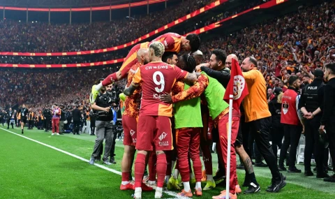 Üst üste 4. kez: Galatasaray Şampiyon