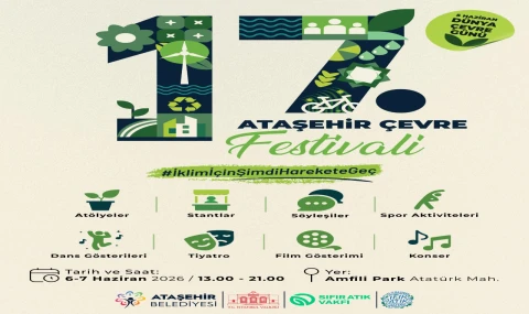 Ataşehir'de Çevre Festivali başlıyor