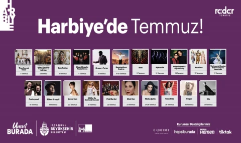 Harbiye'de kültür-sanat Temmuzda da sürecek