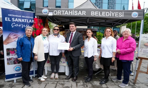 Ortahisar'da El Sanatları Sergisi