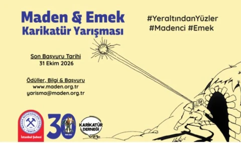 Maden  ve Emek Karikatür Yarışması başlıyor
