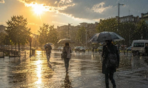 Meteoroloji: Sağanak, kuvvetli rüzgâr. DİKKATLİ OLUN!