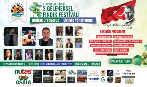 Atakum Belediyesi Geleneksel Fındık Festivali