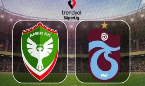 Trabzonspor Amedspor karşısında