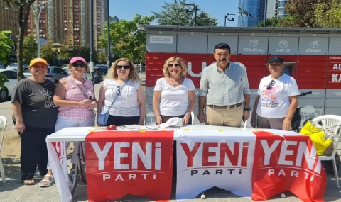 YENİ Parti Ataşehir’de sahaya indi