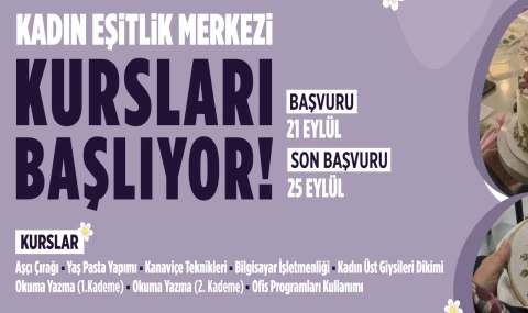 K.Çekmece'de Kadın Eşitlik Merkezi kayıtları başladı