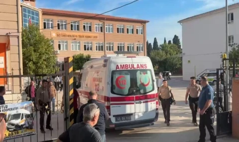 Manisa'da okula silahlı saldırı, yaralılar var