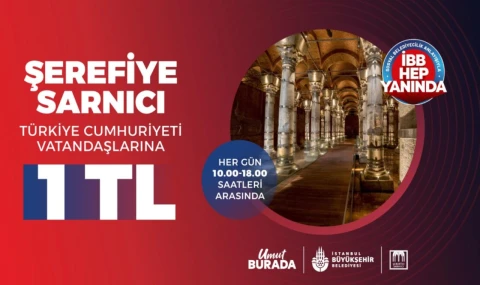 ŞEREFİYE SARNICI'nı gezmek 1 TL