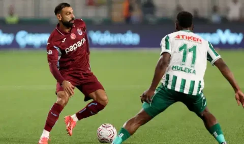 Trabzonspor Konya'dan puansız dönüyor