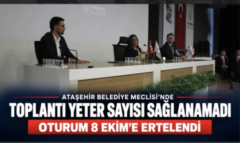CHP'li üyelerden Ataşehir Belediye Meclisi veto edildi