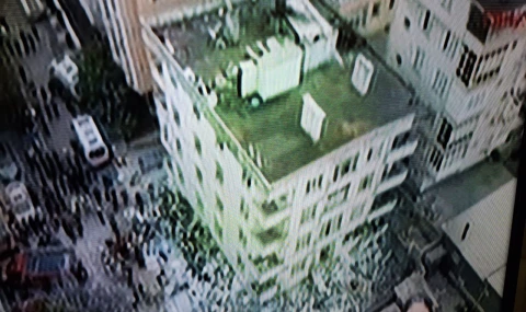 Maltepe'de 7 katlı bina çöktü