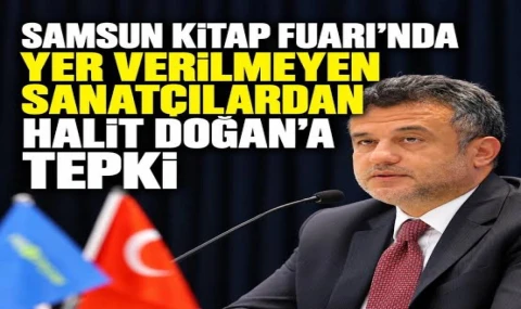 Samsunlu sanatçılardan Samsun BB Başkanına tepki